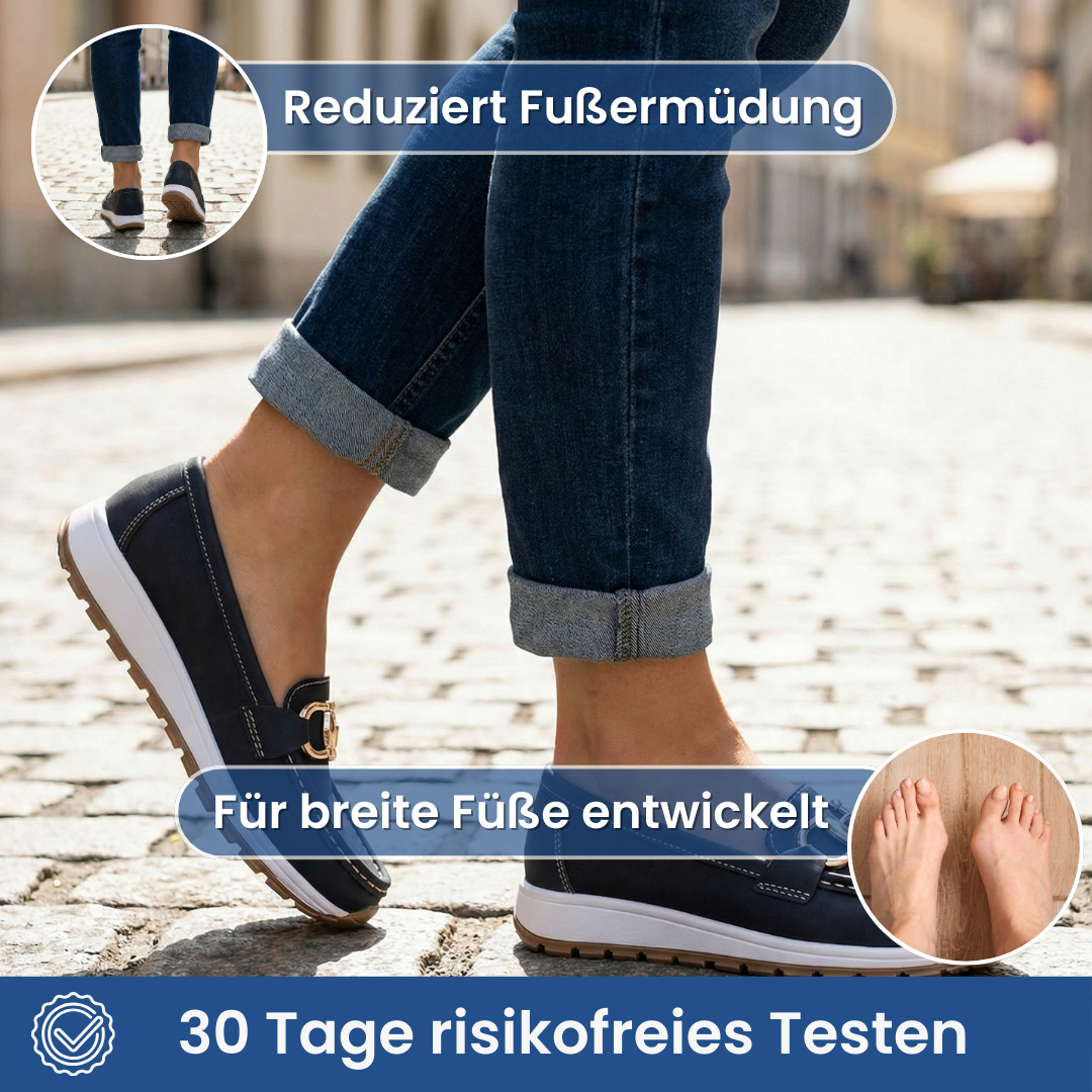 Stilvolle Orthopädische Damen-Loafers