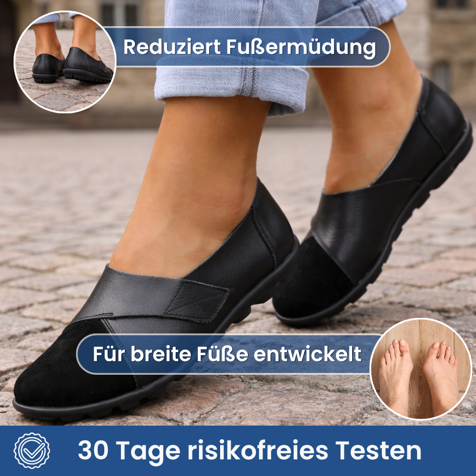 ElegantEase Slipper – Orthopädischer Komfort
