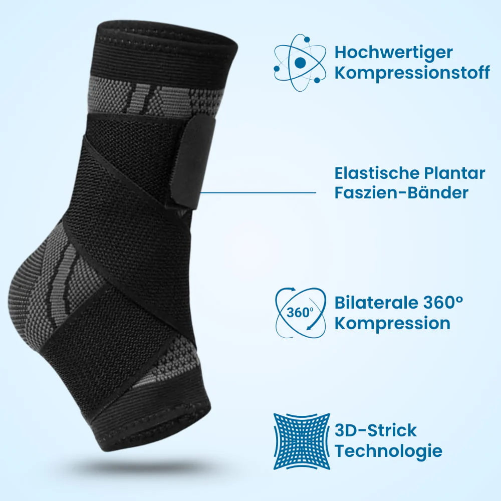 FLEXSOLE Pro – Schmerzlindernde & Stützende Fußbandage bei Fersenschmerzen