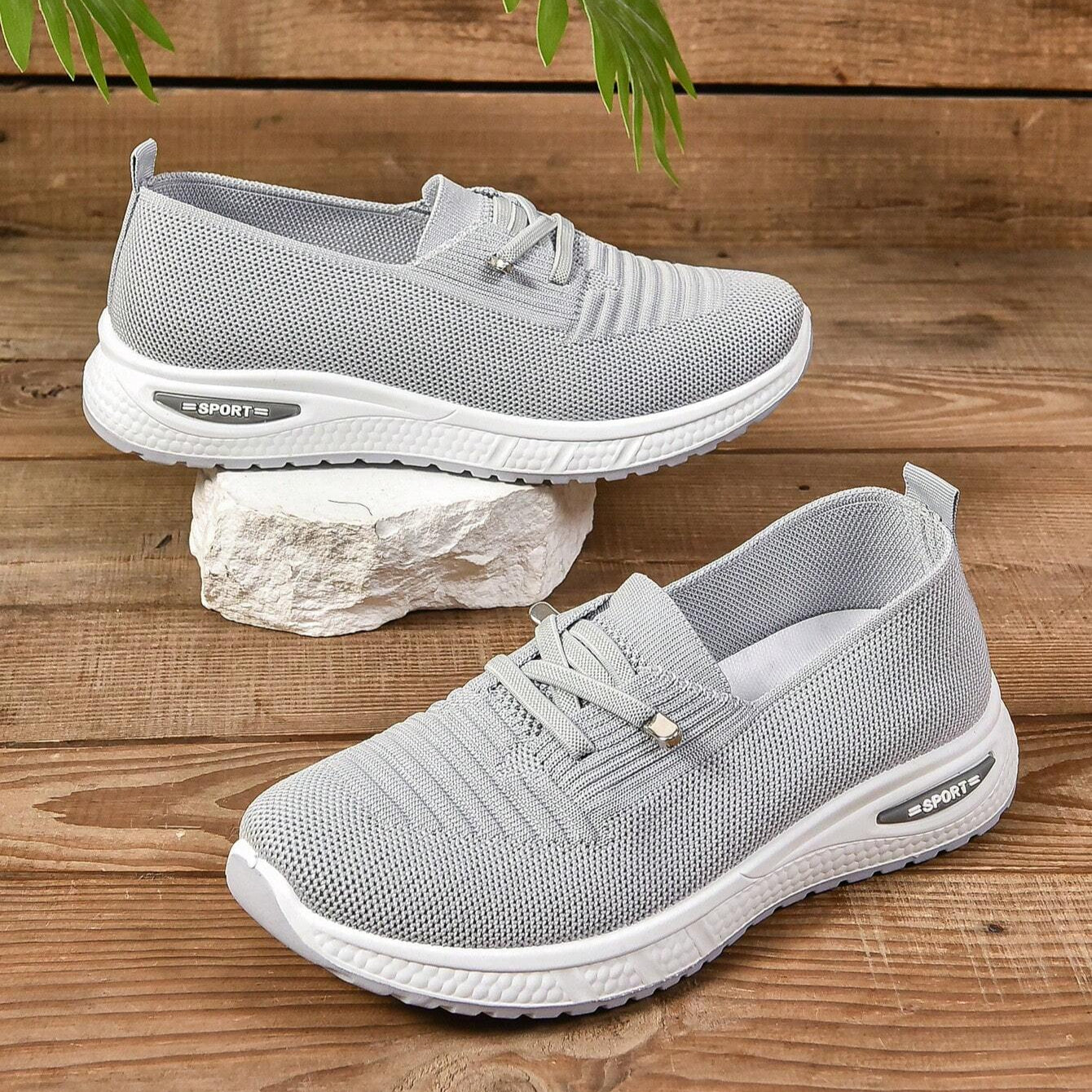Orthoback Slip-on Sportschuhe Für Damen – Orthopädische Schuhe Mit Weite H Für Fersensporn & Geschwollene Füße