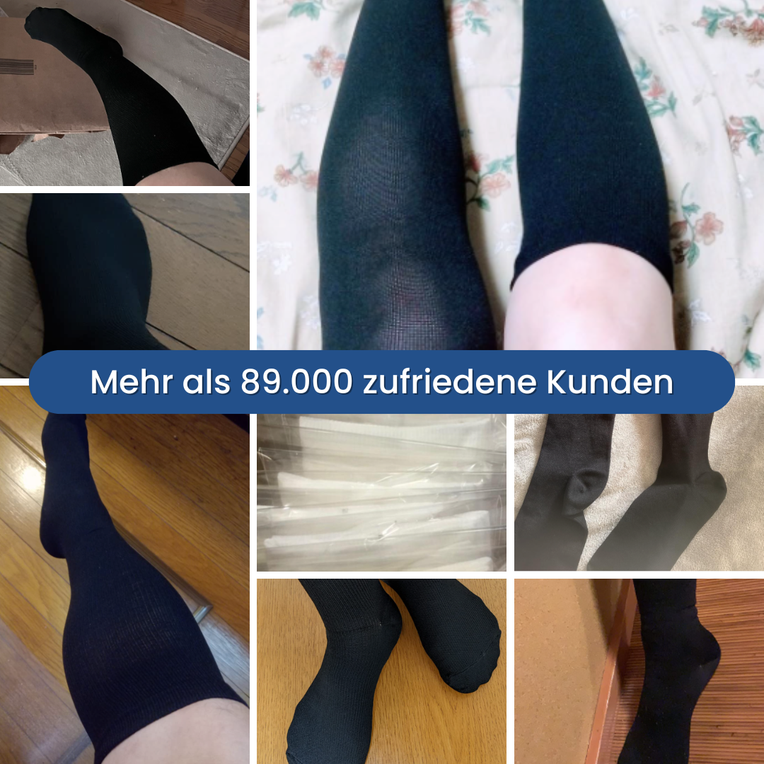 OrthoFlex Premium Kompressionsstrümpfe gegen geschwollene Beine