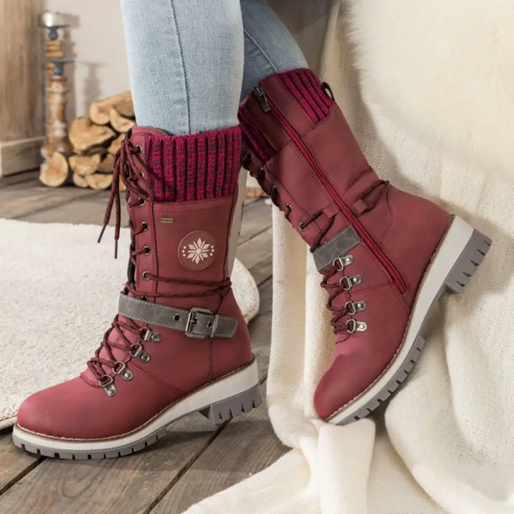 Damen Winterstiefel – Orthopädisch, Warm, Wasserdicht & Rutschfest