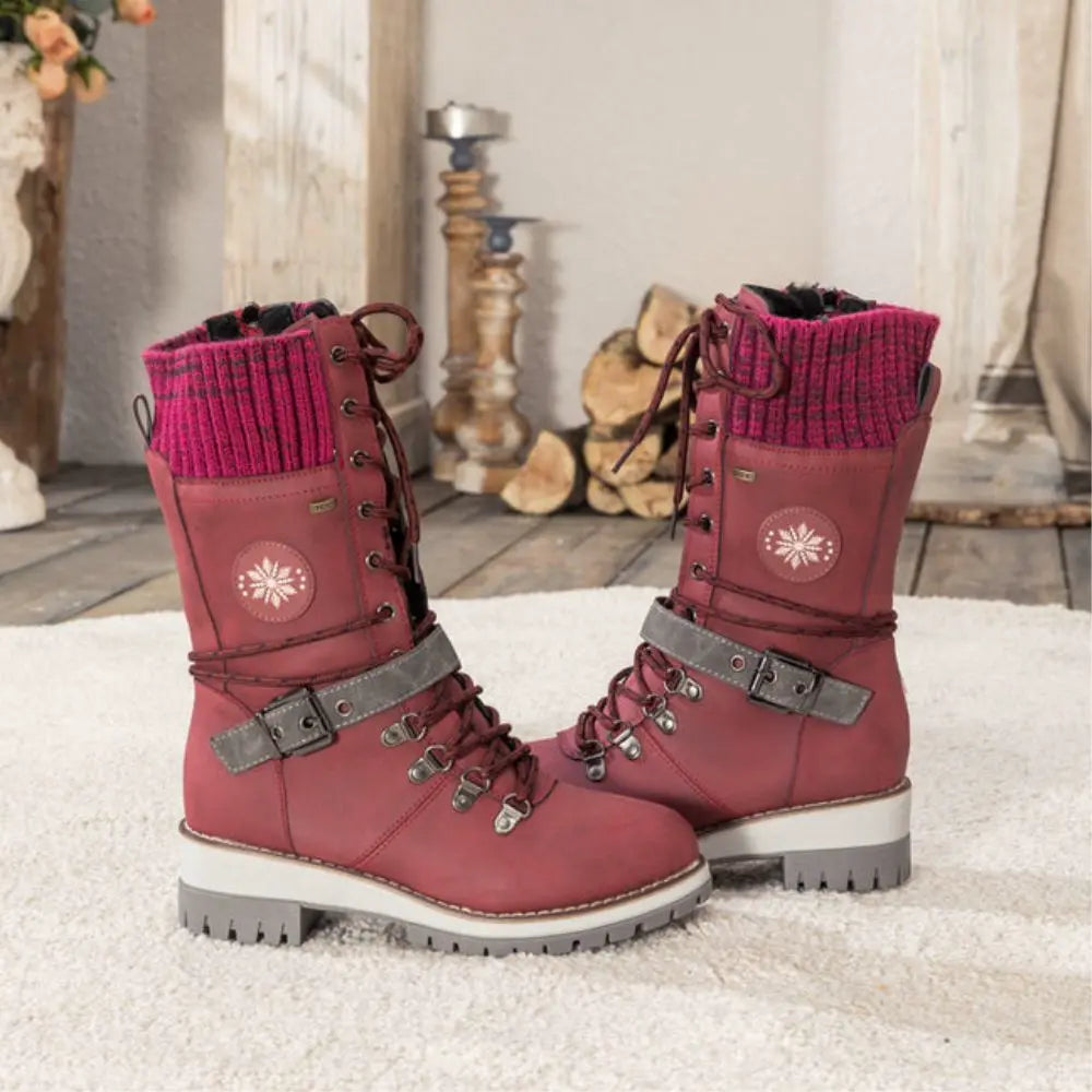 Damen Winterstiefel – Orthopädisch, Warm, Wasserdicht & Rutschfest