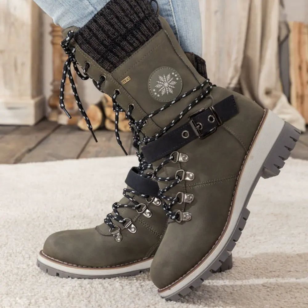 Damen Winterstiefel – Orthopädisch, Warm, Wasserdicht & Rutschfest