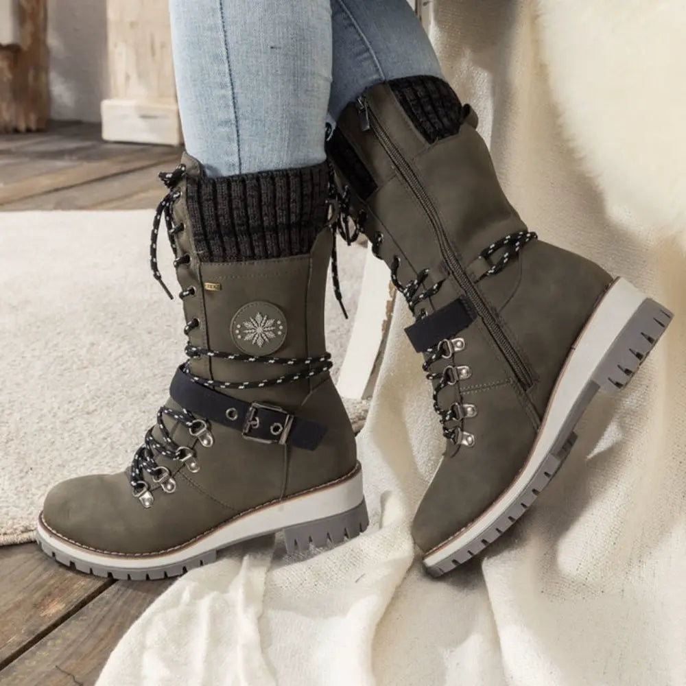 Damen Winterstiefel – Orthopädisch, Warm, Wasserdicht & Rutschfest