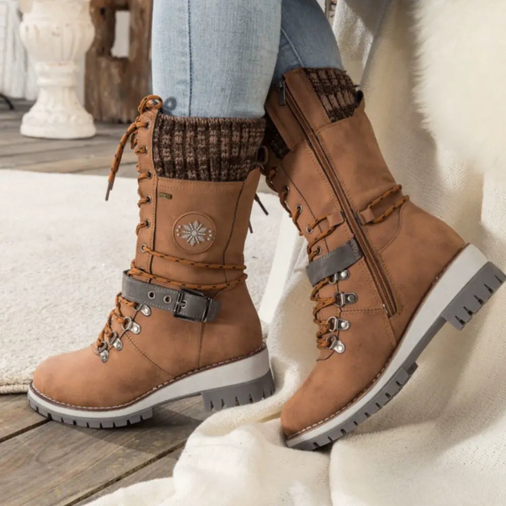 Damen Winterstiefel – Orthopädisch, Warm, Wasserdicht & Rutschfest