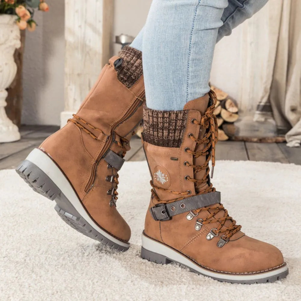 Damen Winterstiefel – Orthopädisch, Warm, Wasserdicht & Rutschfest