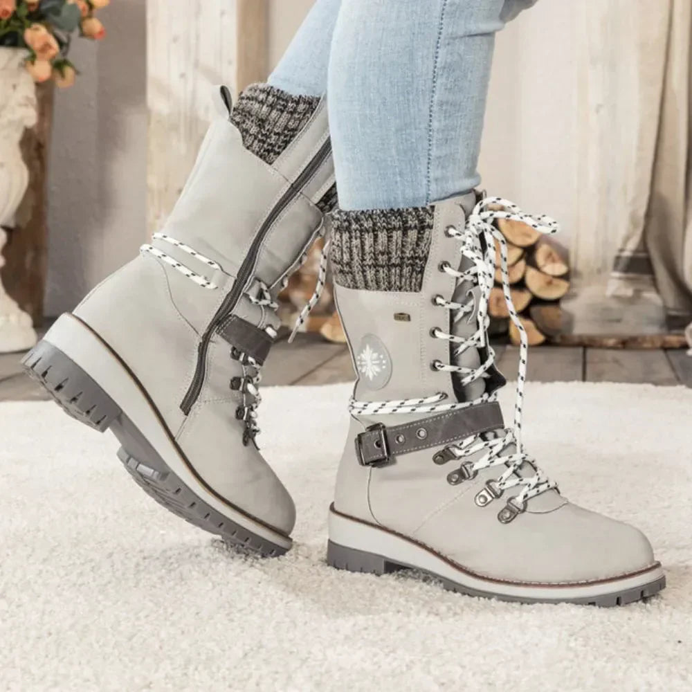 Damen Winterstiefel – Orthopädisch, Warm, Wasserdicht & Rutschfest