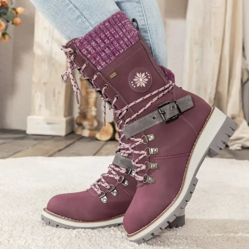 Damen Winterstiefel – Orthopädisch, Warm, Wasserdicht & Rutschfest