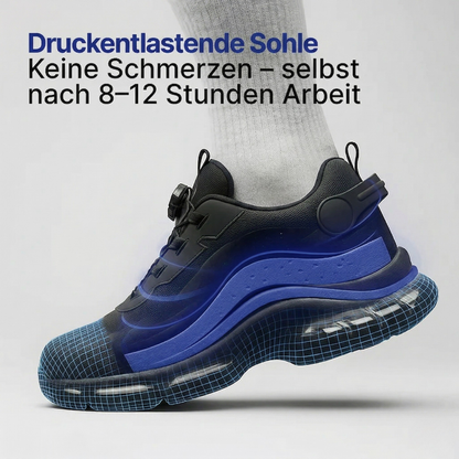 WERKMAX S3 Pro – Leichte & Sichere Sicherheitsschuhe mit Schnellverschluss