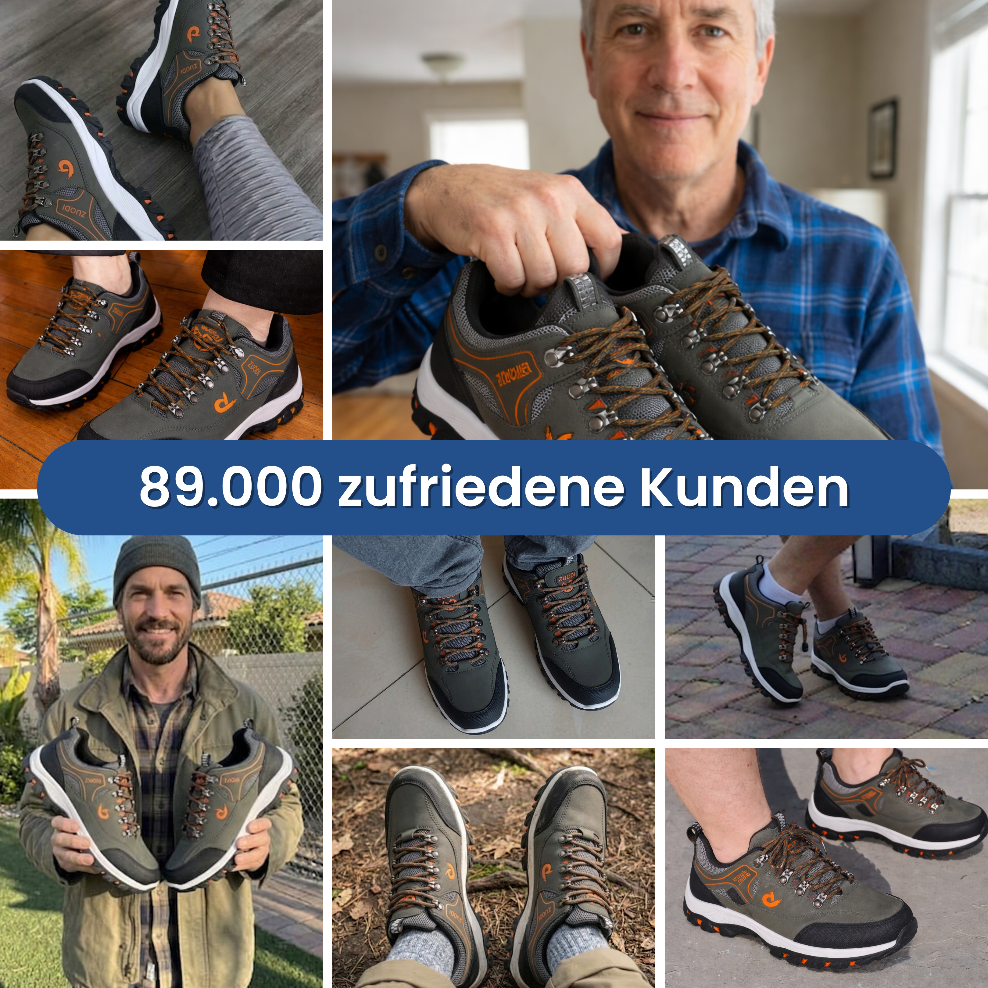 Orthopädische Wanderschuhe - Ergoflex