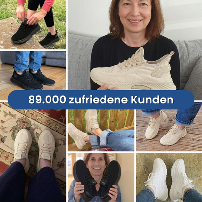 CLOUD Pro – Ergonomische & Leichte Damen-Sneaker mit breiter Zehenbox (Unisex)