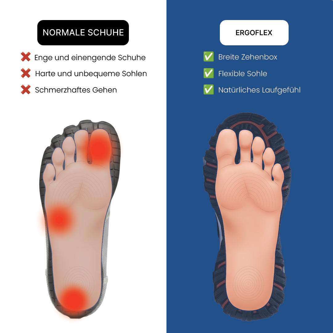 Orthopädische Wanderschuhe - Ergoflex