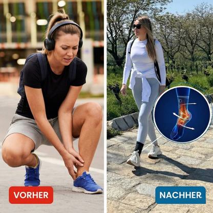 FLEXSOLE Pro – Schmerzlindernde & Stützende Fußbandage bei Fersenschmerzen