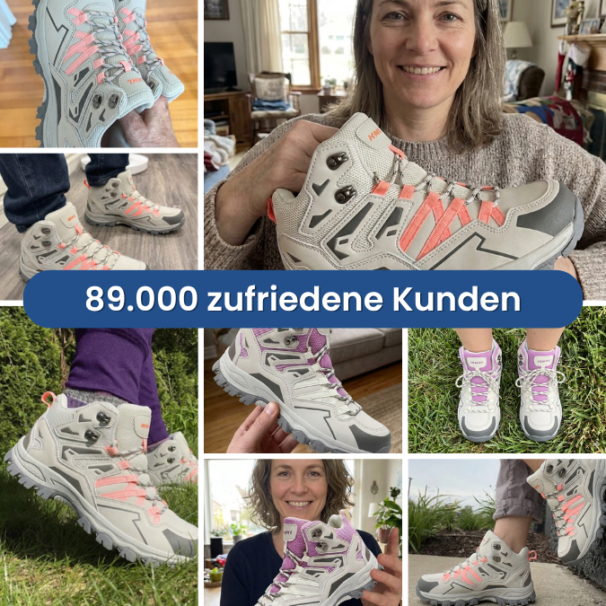 SIERRA Pro – Ergonomische & Rutschfeste Damen-Wanderschuhe