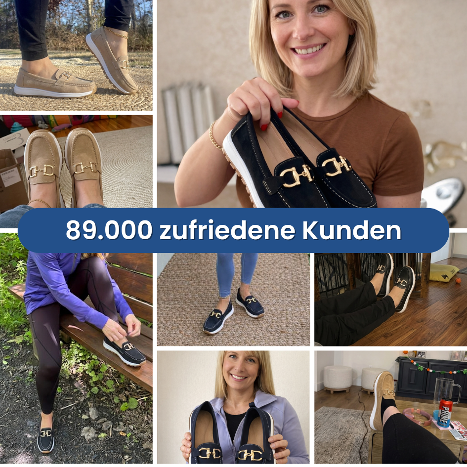 Stilvolle Orthopädische Damen-Loafers