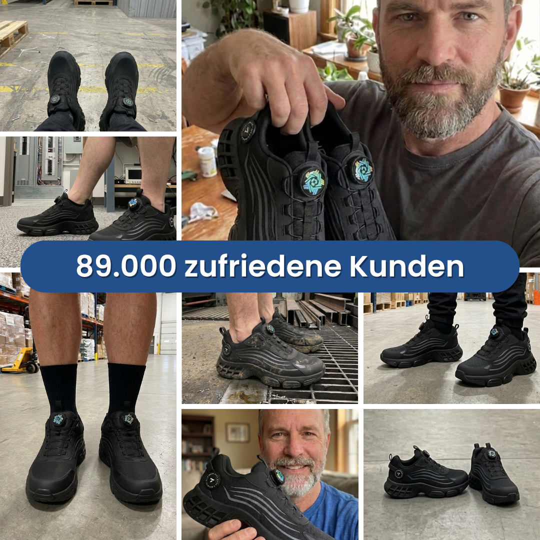 WERKMAX S3 Pro – Leichte & Sichere Sicherheitsschuhe mit Schnellverschluss