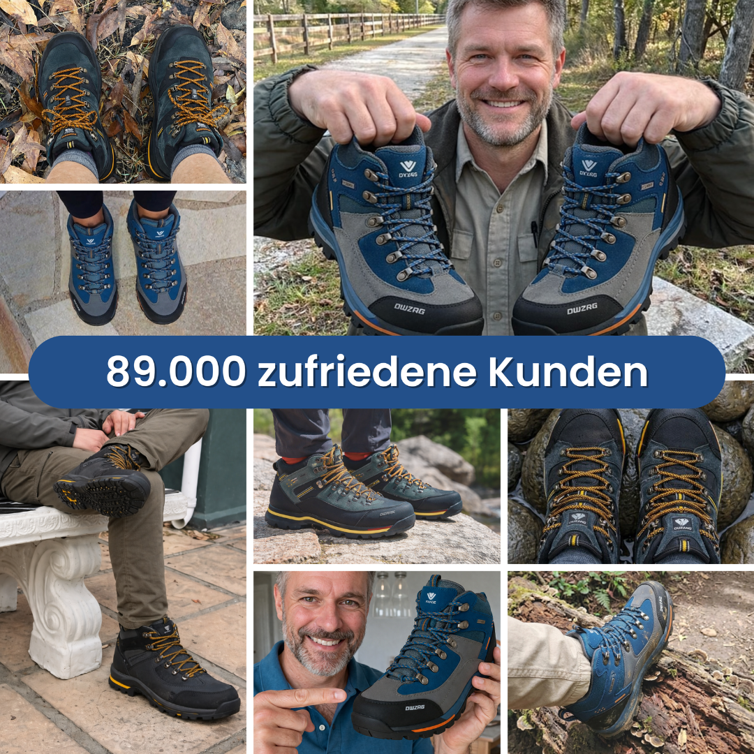 Orthopädische Wanderschuhe für Herren - Flexmove
