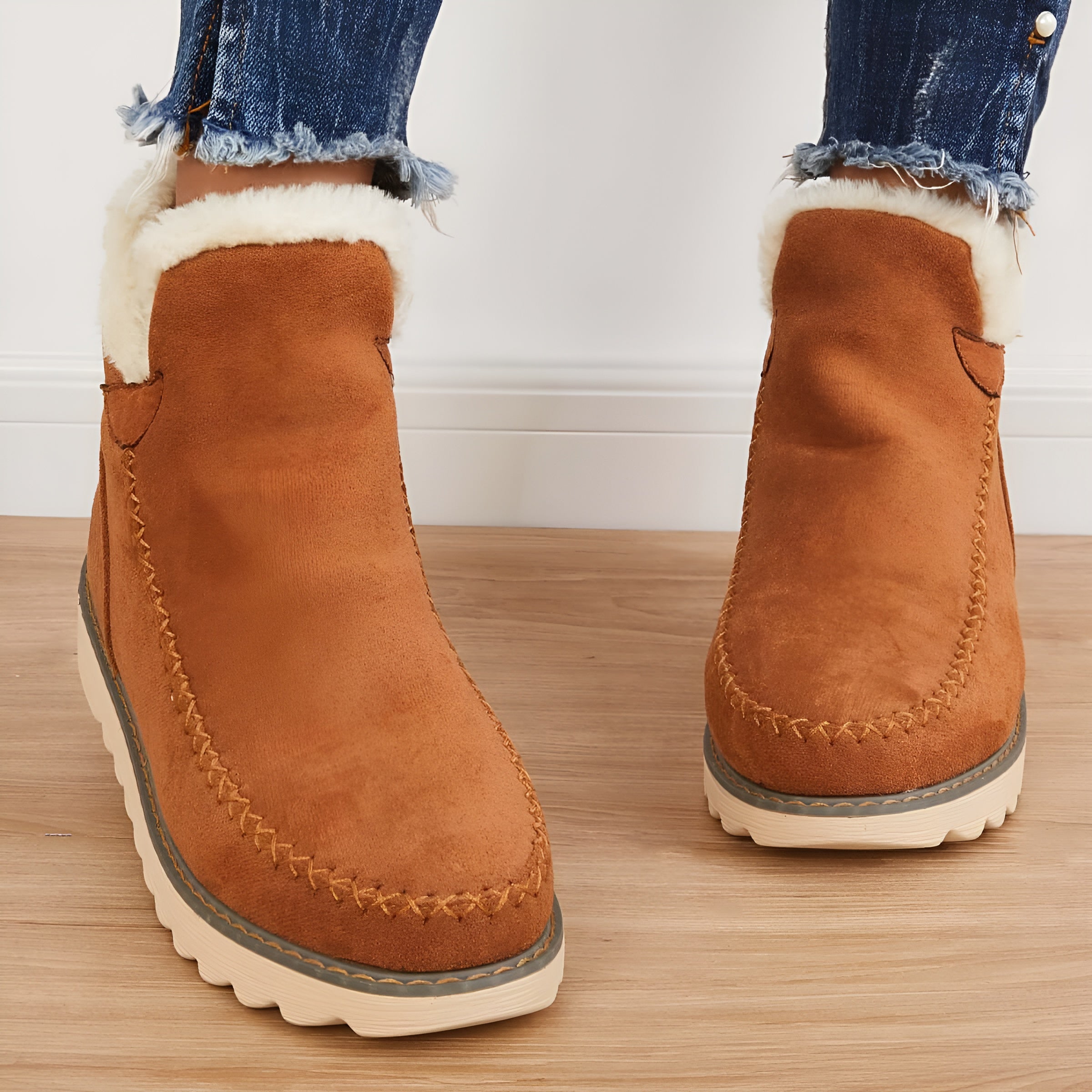 Orthopädische Damenschuhe für den Winter – Bequeme Schneestiefel mit Komfort