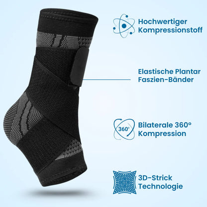 FLEXSOLE Pro – Schmerzlindernde & Stützende Fußbandage bei Fersenschmerzen